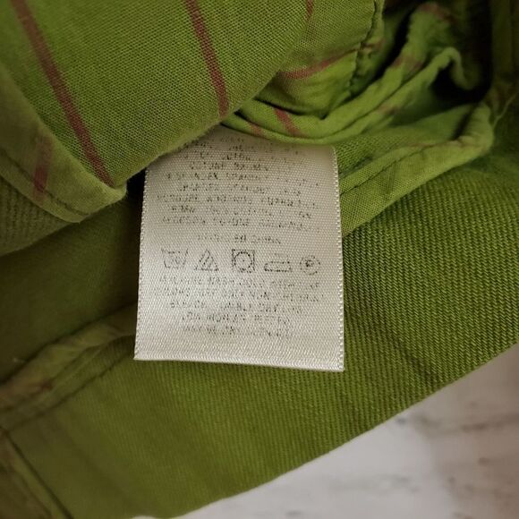 Cartonnier green jean jacket one button blazer - Picture 3 of 9